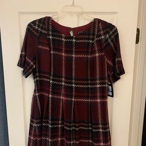 New JH XL plaid dress - soft and cozy